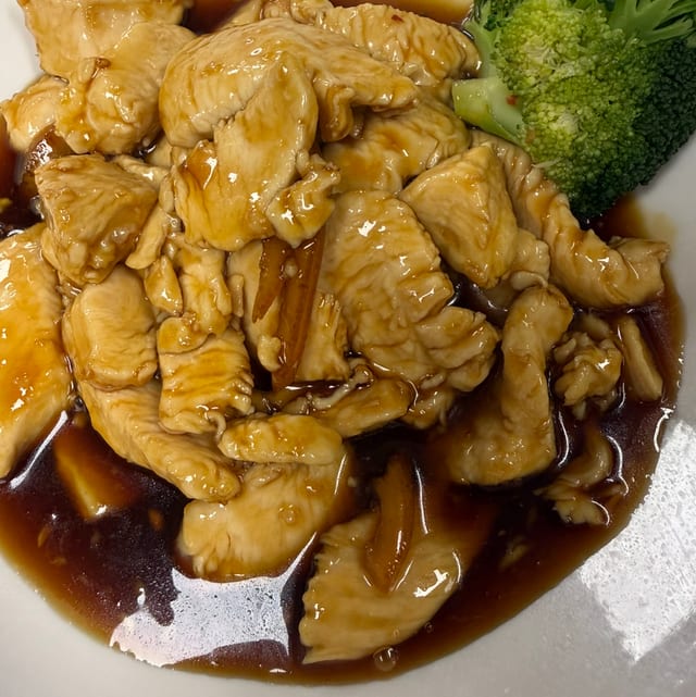 Naked Sesame Chicken.