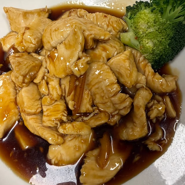 Naked Orange Chicken.