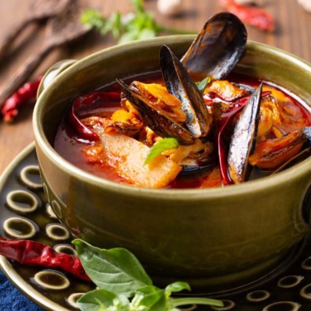 Thai Curry Noodle Soup.