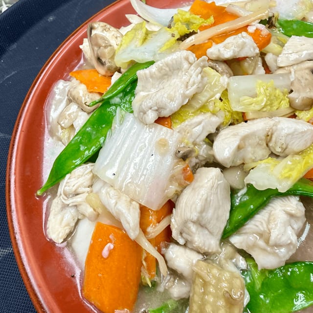 Moo Goo Gai Pan.