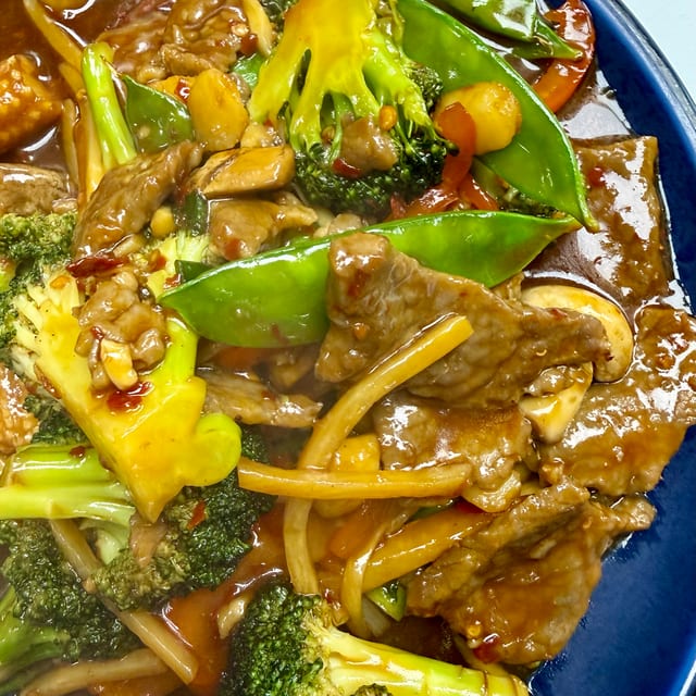 Szechuan Beef.